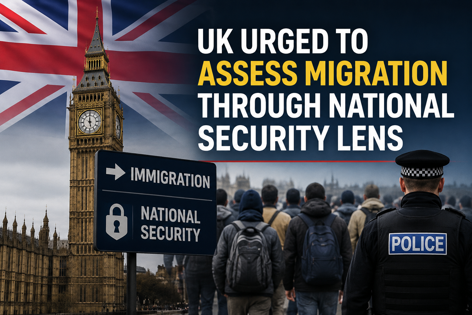 UK urged to assess migration through national security lens