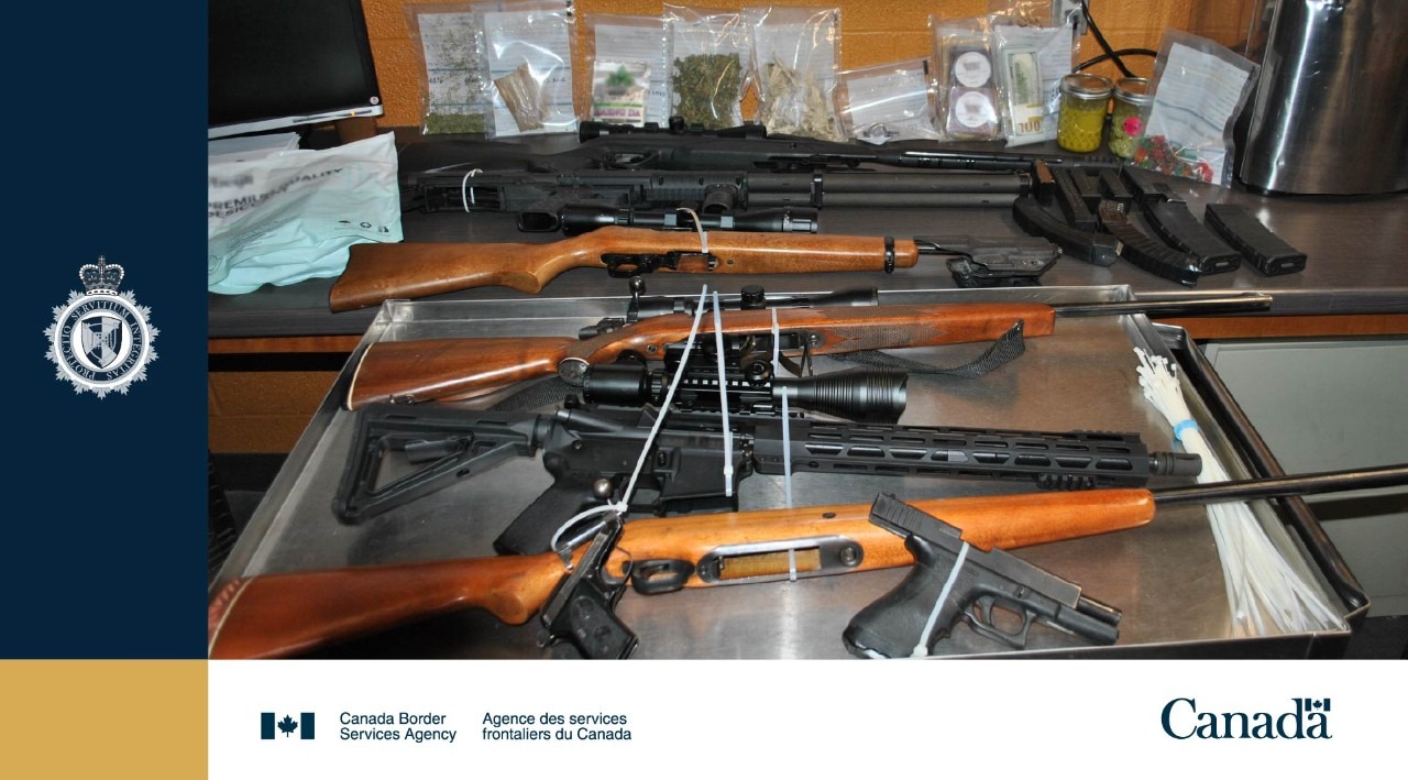 CBSA lays criminal charges after seizing prohibited firearms in Lansdowne