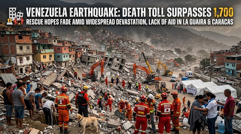 Survivors Criticize Slow Government Response After Venezuela Quake Disaster