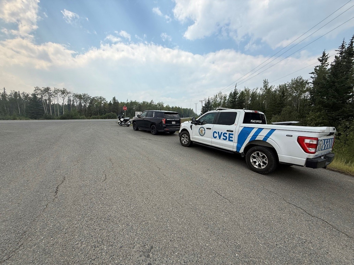 BC Highway Patrol asks for better driving on Highway 24 as fire forces detours
