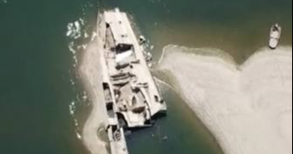 Europe’s Extreme Drought Exposes Sunken Nazi-Era Warships in the Danube
