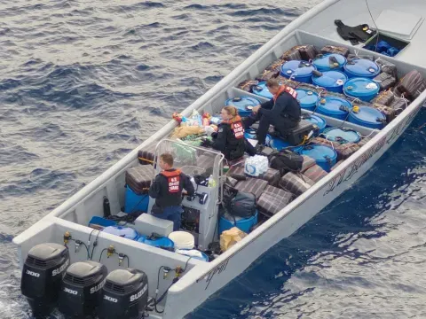 US Coast guards seizes more than 25000 pounds of cocaine in less than a week
