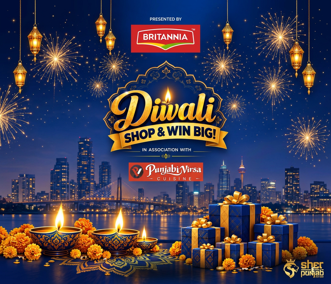 Sher-E-Punjab Radio Announces Diwali Contest with Exciting Weekly and Grand Cash Prizes