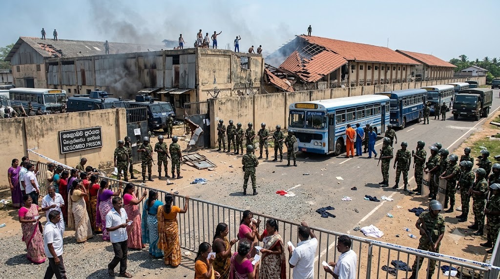 26 Killed as Sri Lanka Prison Unrest Escalates Into Deadly Two-Day Standoff