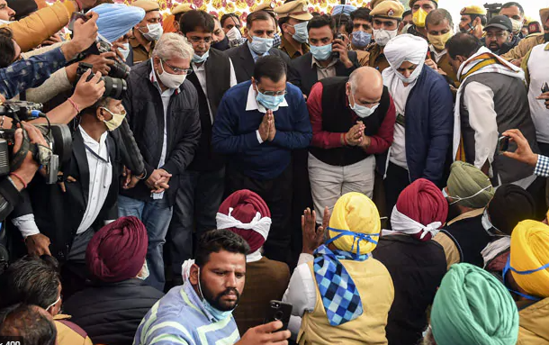 Delhi Chief Minister Arvind Kejriwal under House Arrest during ‘’Bharat Bandh’’