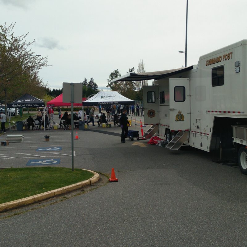 Surrey Fire Services Mobile Command Post