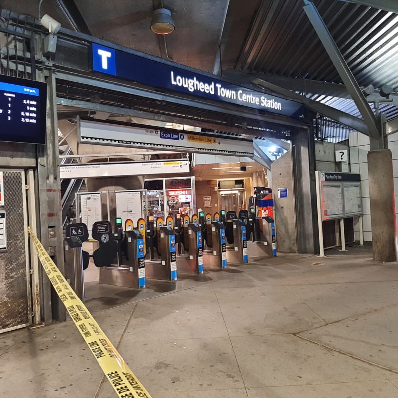 Lougheed Skytrain Station