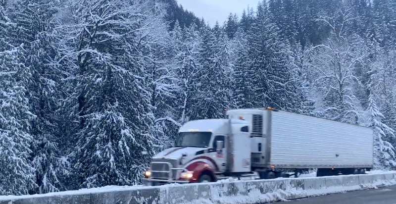 Coquihalla Highway reopens to essential commercial traffic