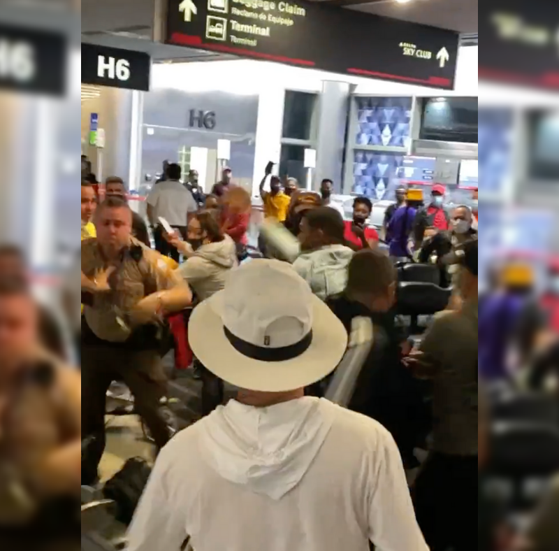 Miami Airport Brawl