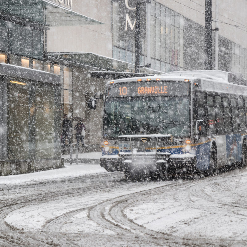 vancouver snow