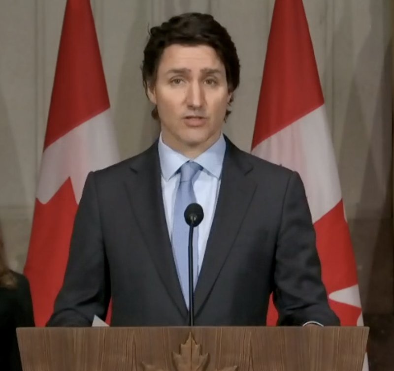 PM Trudeau announces sanctions on Russia