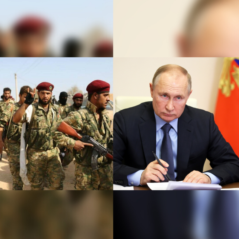 putin approves syrian fighter to fight in Ukraine