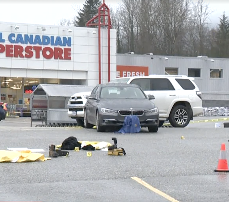 Man shot dead in North Vancouver Parking lot