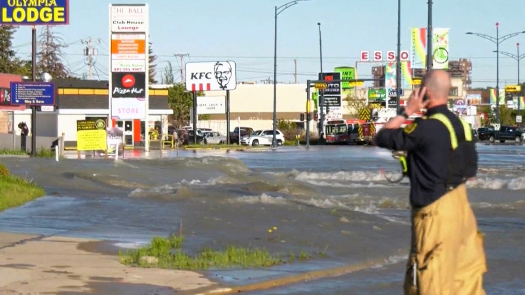 Calgary is grappling with a significant water crisis as a massive water main break in Bowness enters its third day