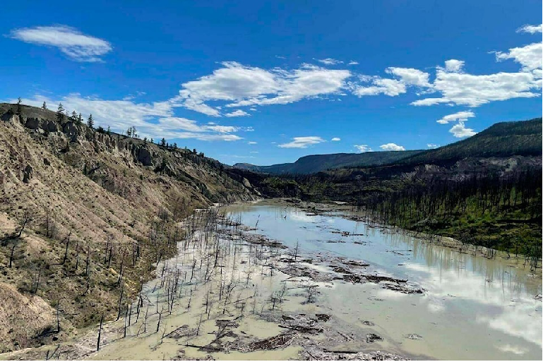 Landslide Threatens Salmon in B.C.