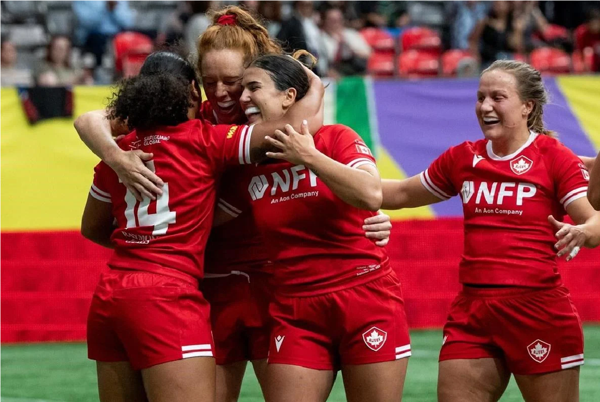 Canada Women’s Rugby Team Secures Second Place Globally After Defeating France