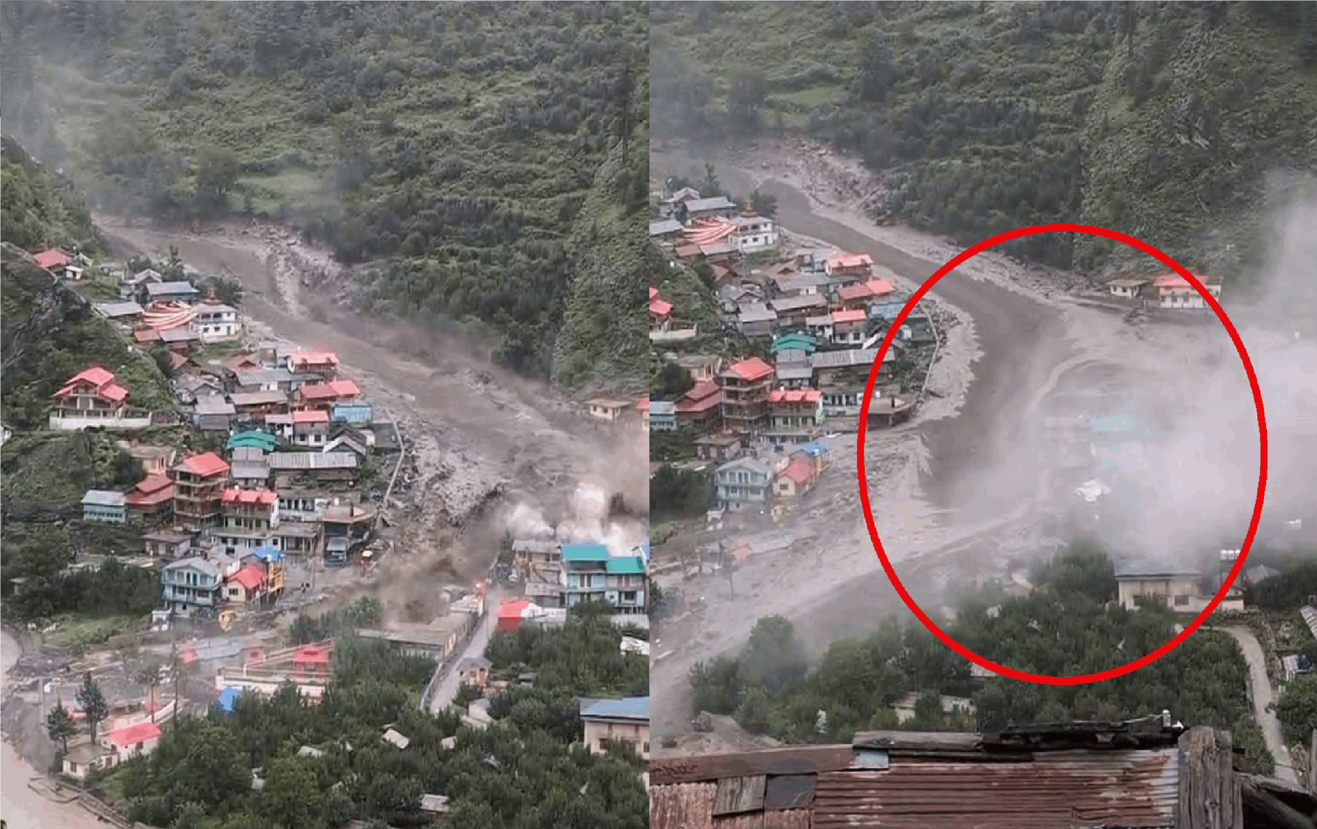 ਭਾਰਤ ਦੇ ਉੱਤਰਾਖੰਡ ‘ਚ ਬੱਦਲ ਫਟਣ ਕਾਰਨ ਆਏ ਹੜ੍ਹ ਕਾਰਨ 22 ਤੋਂ ਵੱਧ ਲੋਕ ਲਾਪਤਾ